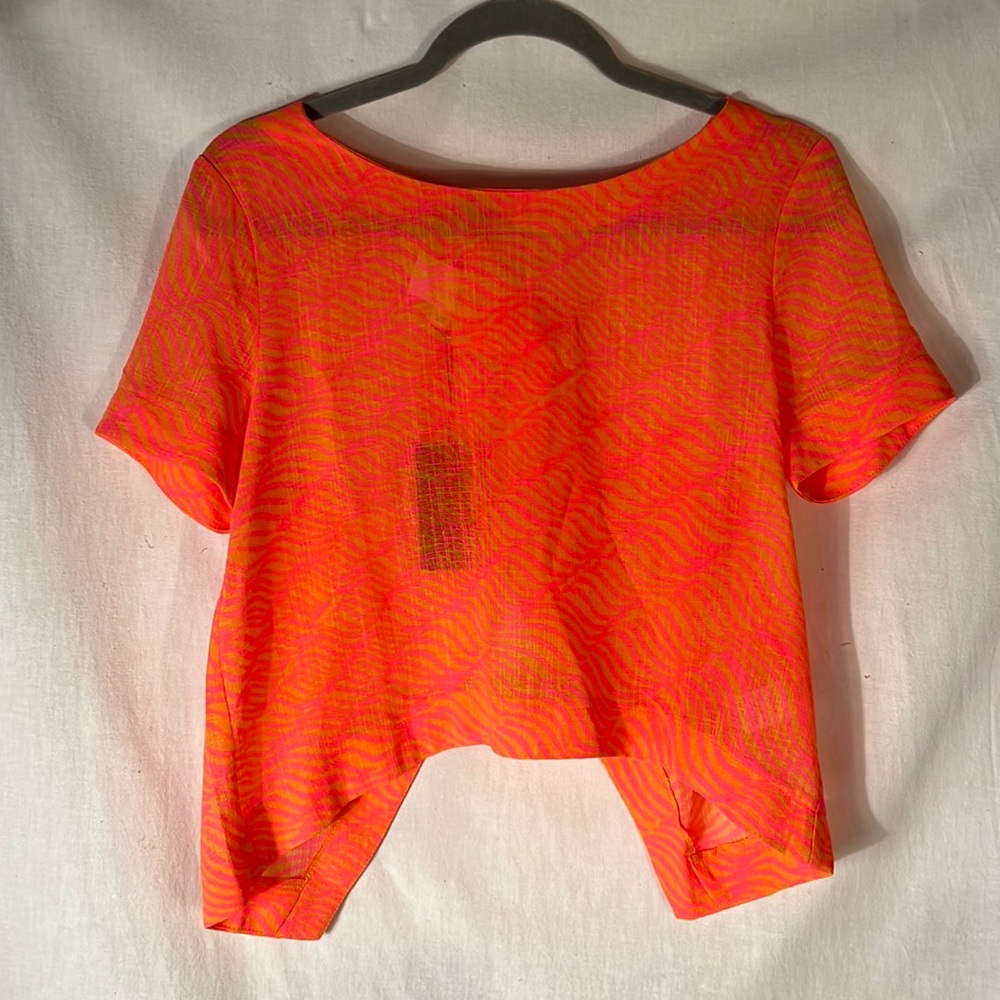 Neon Summer Crop Top
